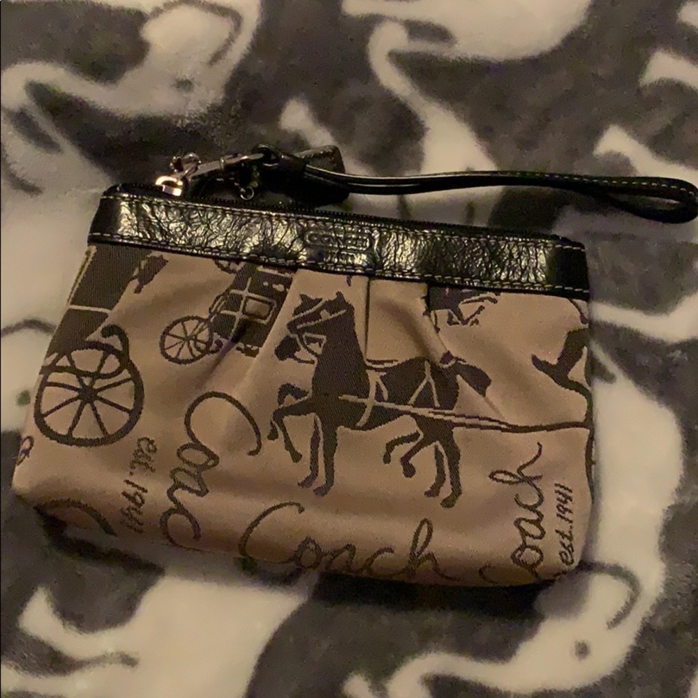 Coach wristlet